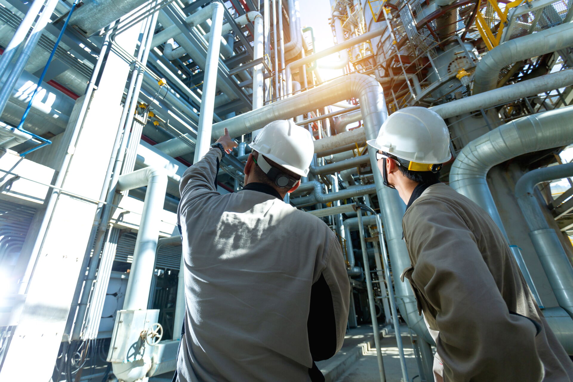Gas-Stahlarmaturen für den Einsatz in Rohrleitungsnetzen